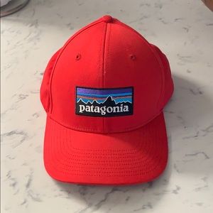 Red Patagonia Hat (Adjustable)